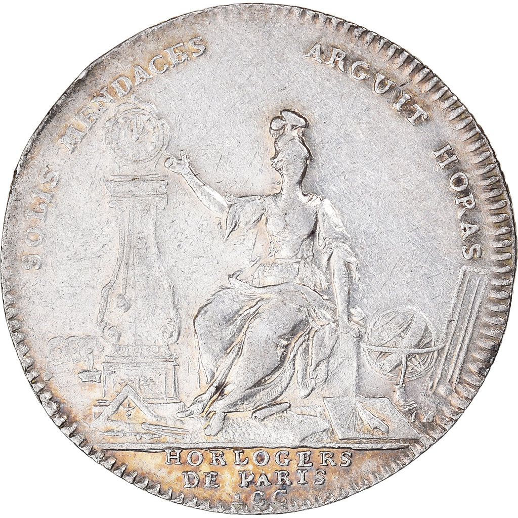 France, Jeton, Louis XV, Corporations des Horlogers de Paris, History, ND