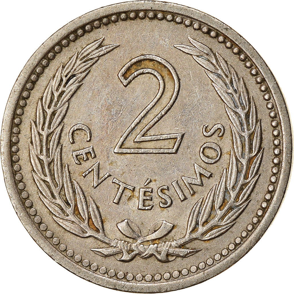 Monnaie, Uruguay, 2 Centesimos, 1953, TTB, Copper-nickel, KM:33