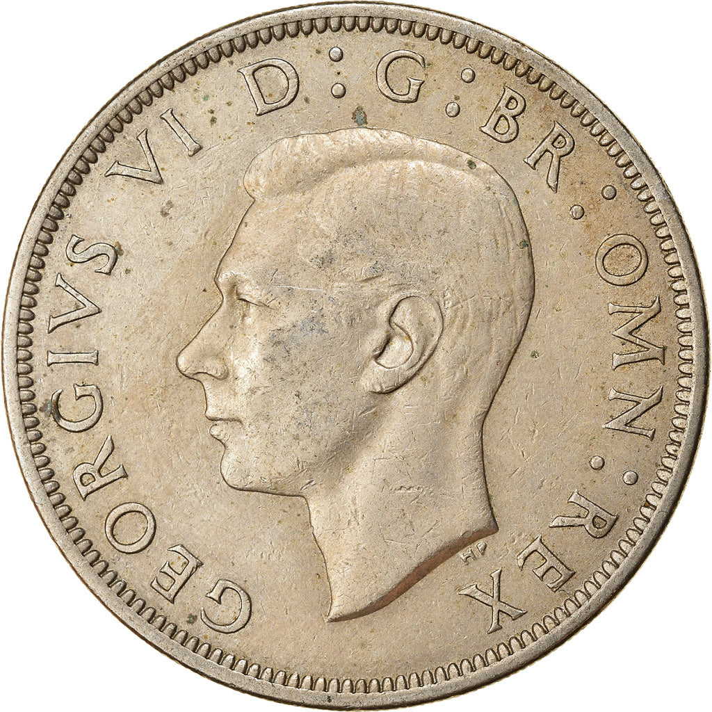Münze, Großbritannien, George VI, 1/2 Crown, 1950, SS, Copper-nickel, KM:879