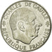 Munten, Frankrijk, Charles de Gaulle, Franc, 1988, ZF+, Nickel, KM:963
