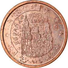 Espagne, 2 Euro Cent, 1999, TTB, Copper Plated Steel, KM:1041