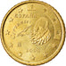Hiszpania, 50 Euro Cent, 2000, Madrid, AU(55-58), Mosiądz, KM:1045