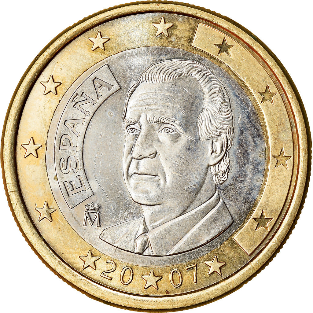 España, Euro, 2007, SC, Bimetálico, KM:1073