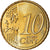 España, 10 Euro Cent, 2011, SC, Latón, KM:1147