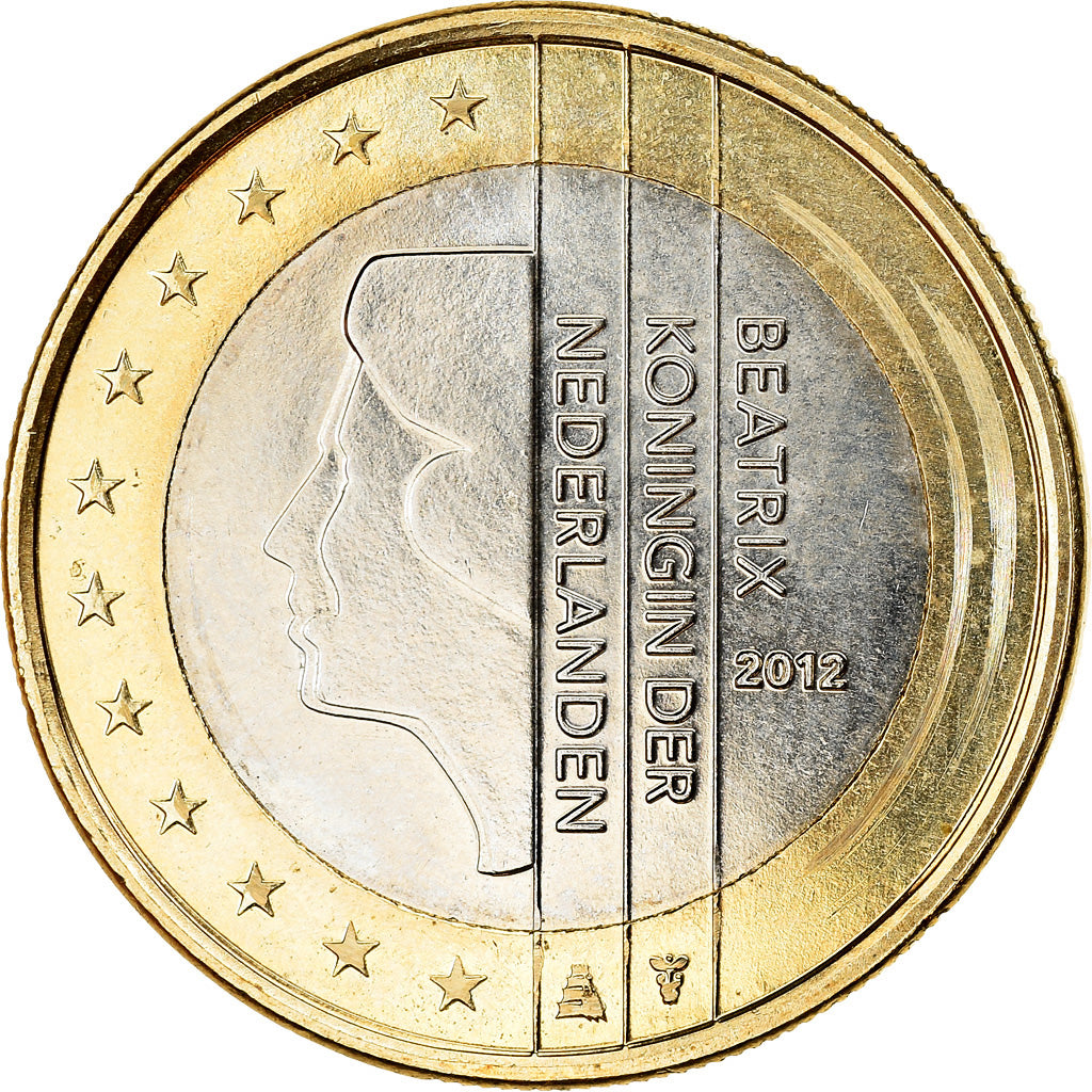 Niederlande, Euro, 2012, VZ, Bi-Metallic, KM:271