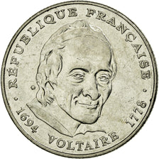 Coin, France, Voltaire, 5 Francs, 1994, AU(55-58), Nickel, KM:1063, Gadoury:775