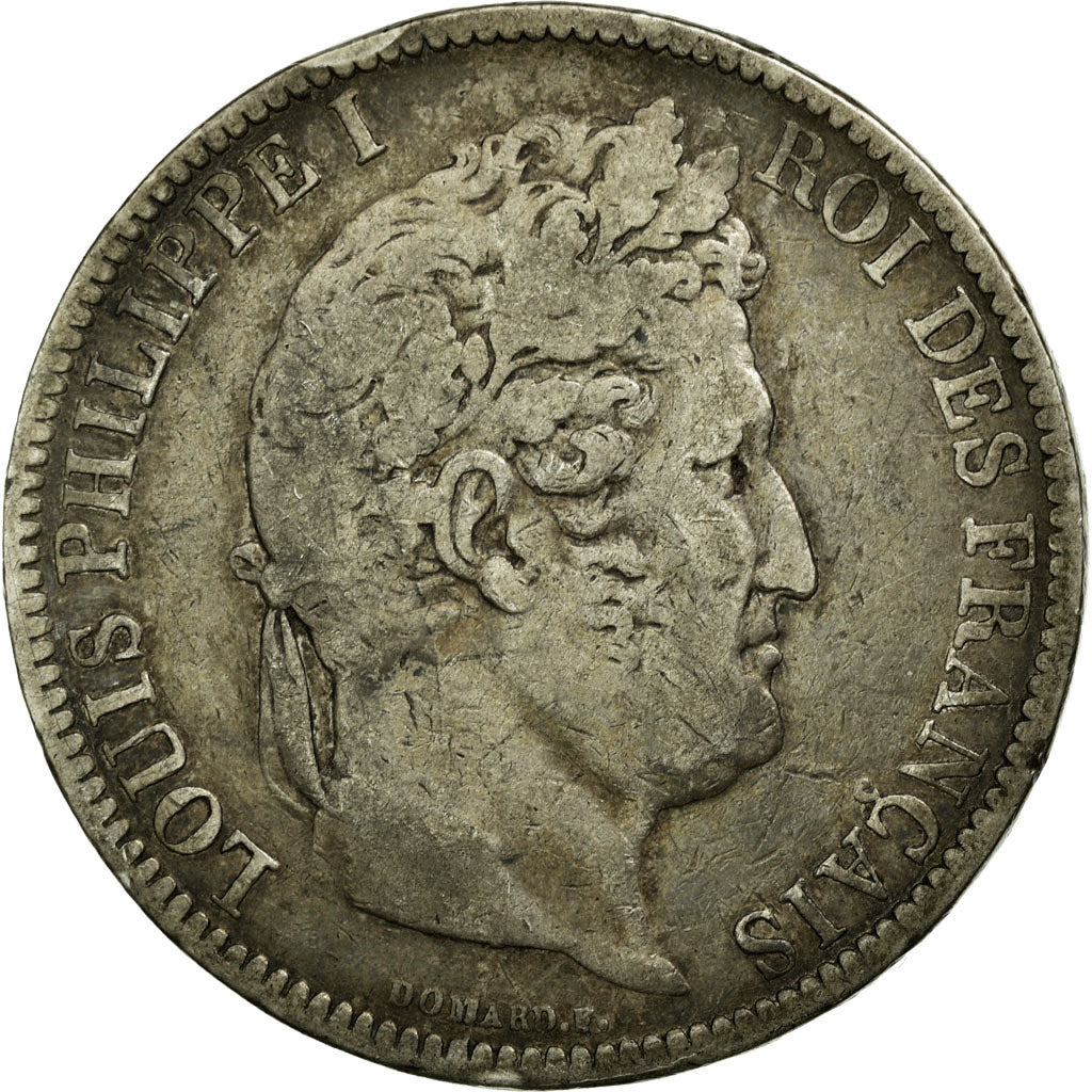 Monnaie, France, Louis-Philippe, 5 Francs, 1831, Paris, TB, Argent, KM:745.1