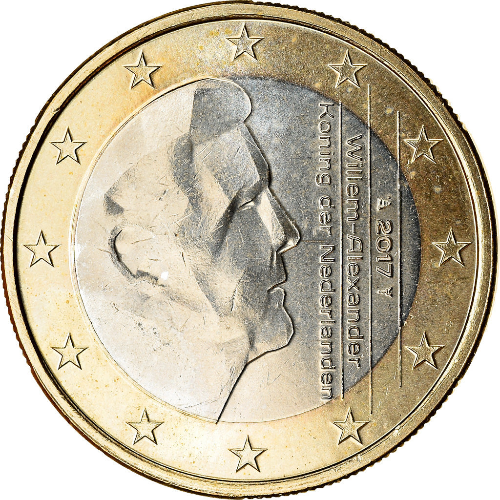 Holandia, Euro, 2017, AU(55-58), Bimetaliczny