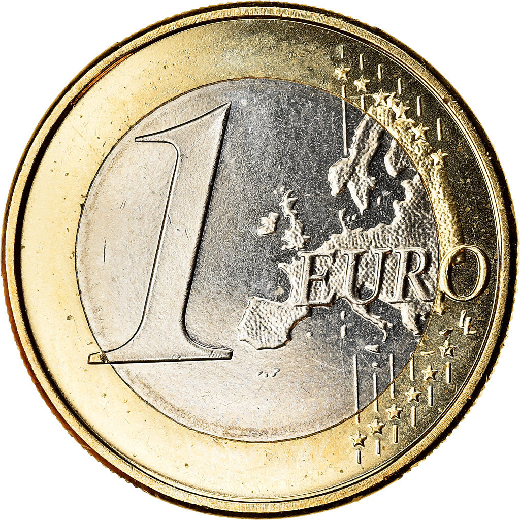 Spain, Euro, 2014, MS(63), Bi-Metallic