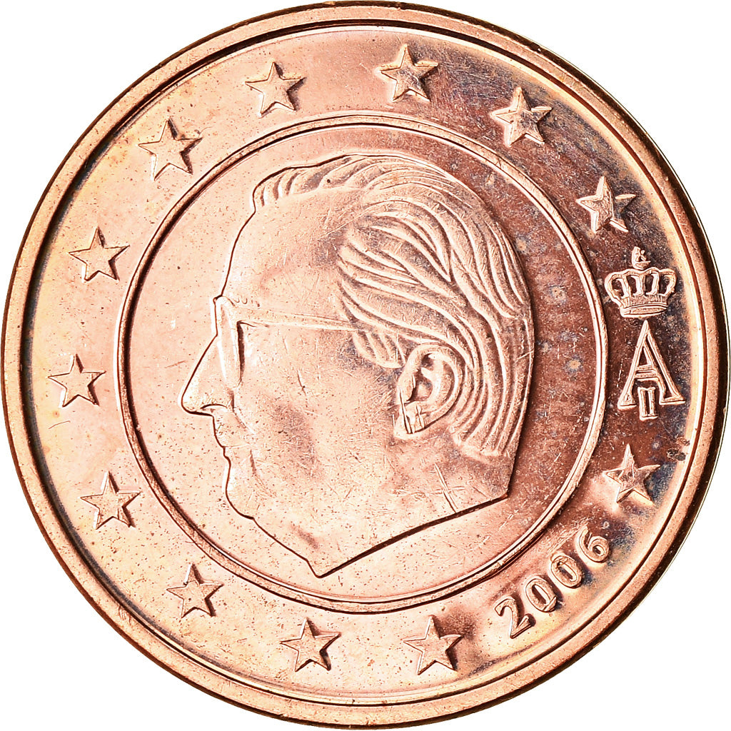 Belgium, 2 Euro Cent, 2006, MS(63), Copper Plated Steel, KM:225