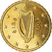 REPÚBLICA DA IRLANDA, 10 Euro Cent, 2005, MS(63), Latão, KM:35