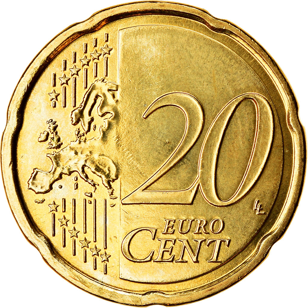 Malte, 20 Euro Cent, 2016, SPL, Laiton