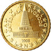 Eslovenia, 10 Euro Cent, 2008, SC, Latón, KM:71