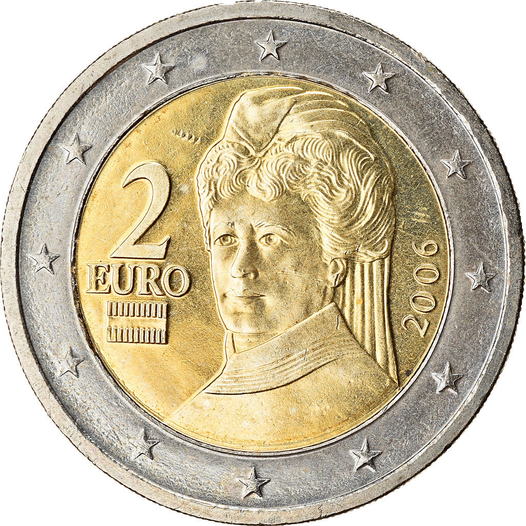 Austria, 2 Euro, 2006, MS(63), Bi-Metallic, KM:3089