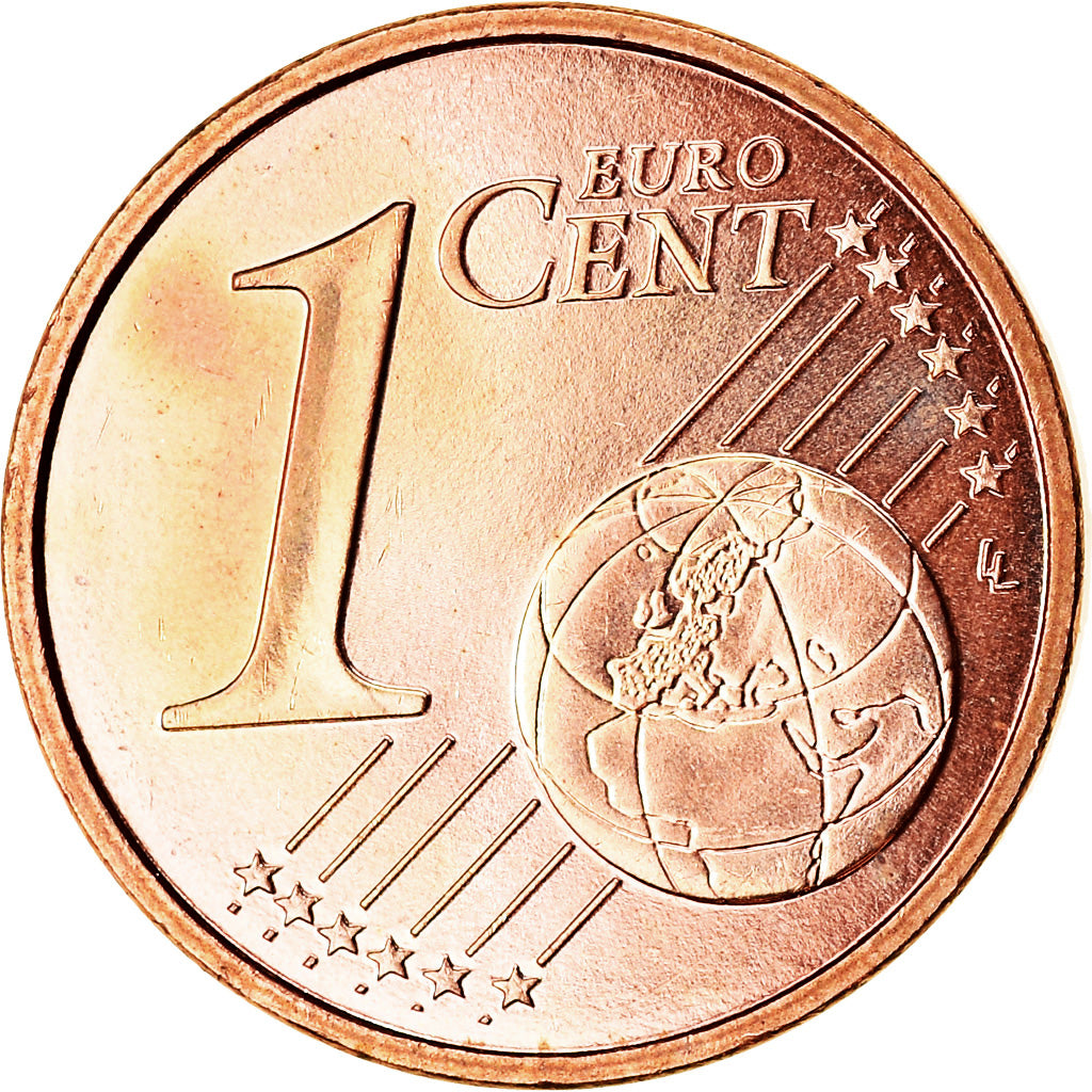 França, Euro Cent, 2003, AU(55-58), Aço Cromado a Cobre, KM:1282