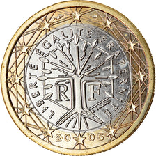 France, Euro, 2005, SUP, Bi-Metallic, KM:1288