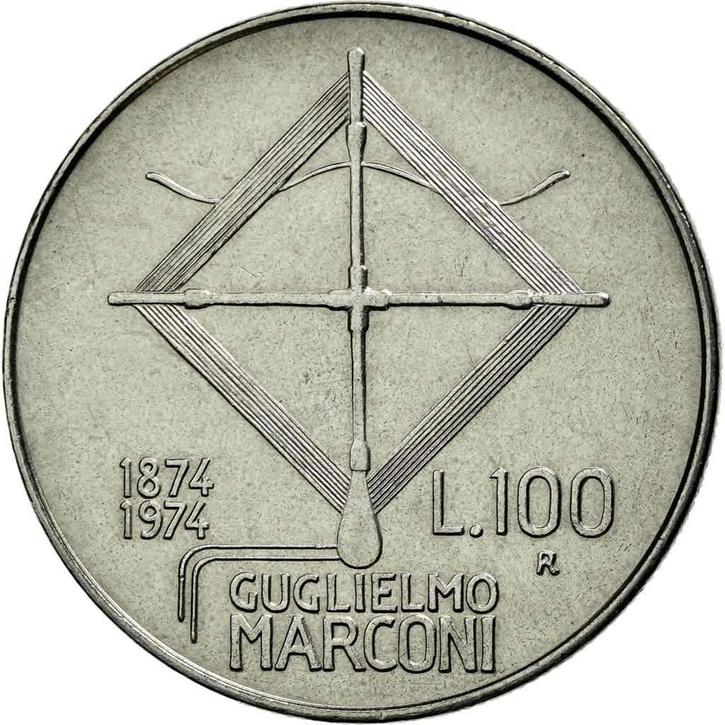 Münze, Italien, 100 Lire, 1974, Rome, VZ+, Stainless Steel, KM:102