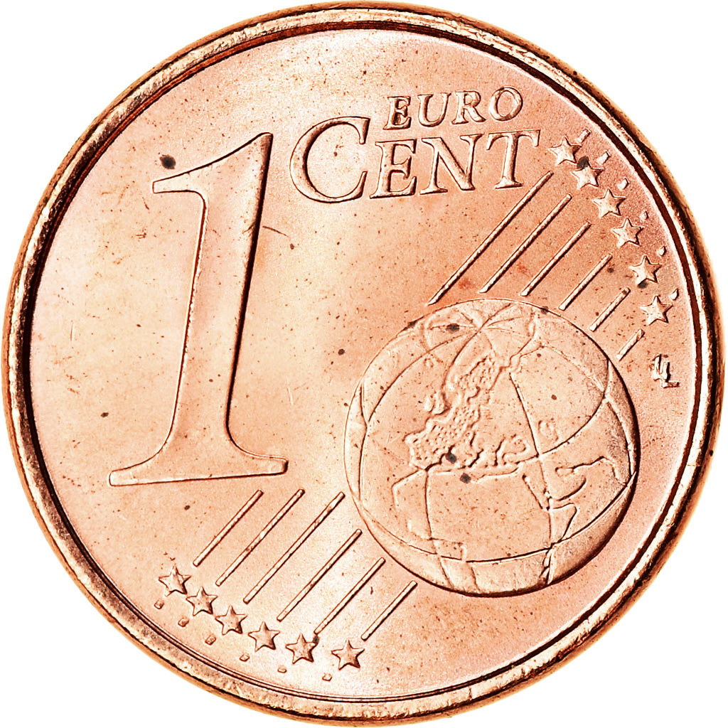 Francja, Euro Cent, 2014, EF(40-45), Miedź platerowana stalą