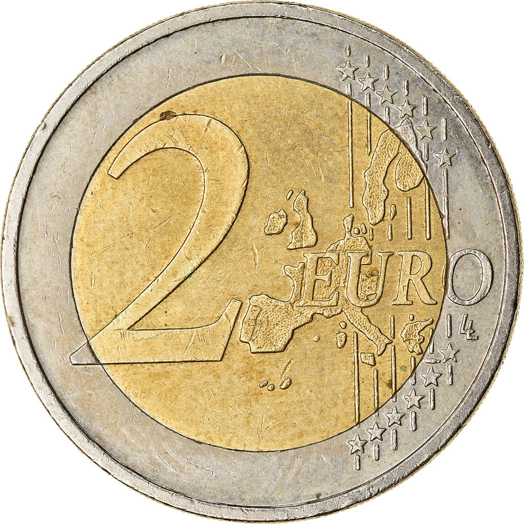 Niemcy - RFN, 2 Euro, 2002, Berlin, EF(40-45), Bimetaliczny, KM:214