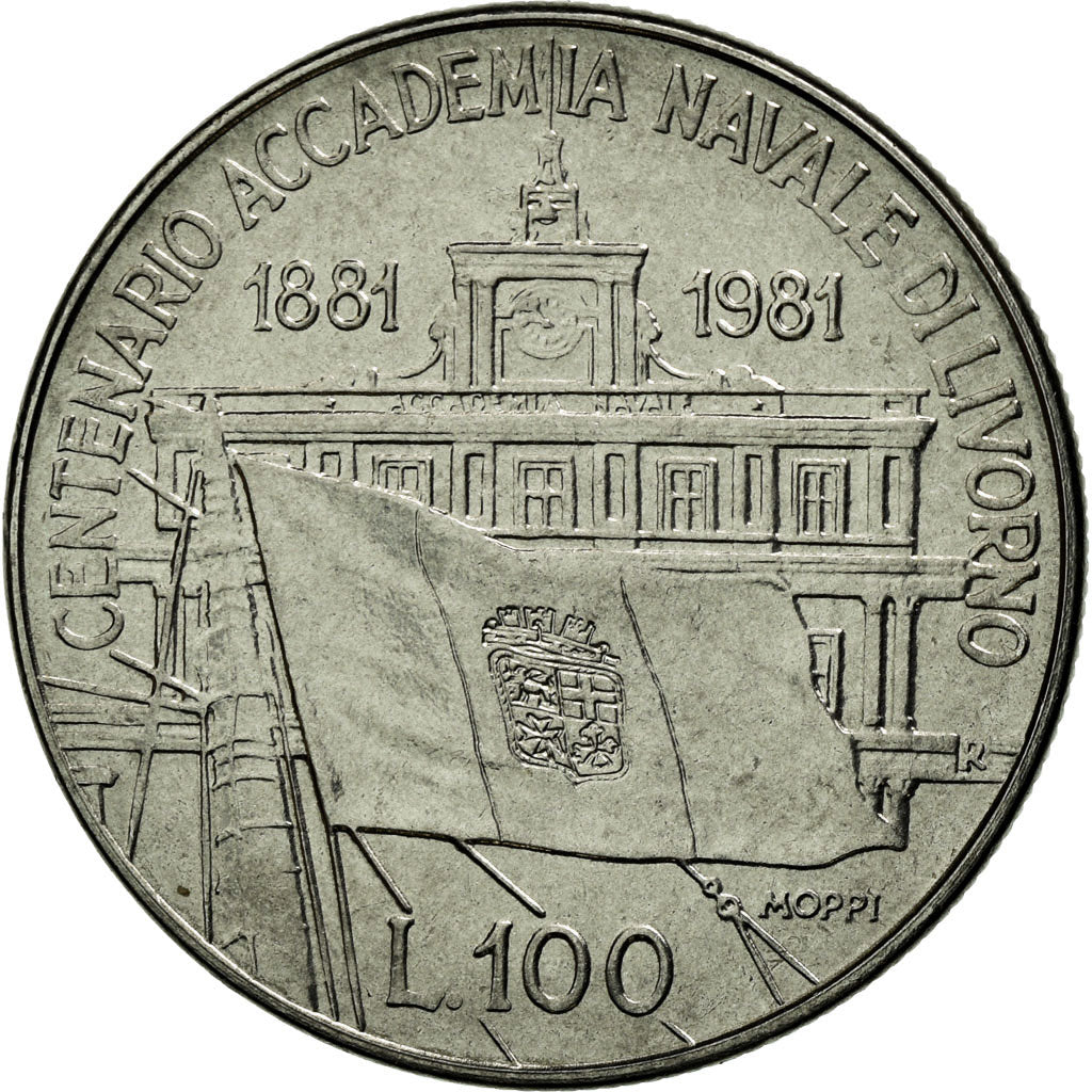 Monnaie, Italie, 100 Lire, 1981, Rome, SUP+, Stainless Steel, KM:108