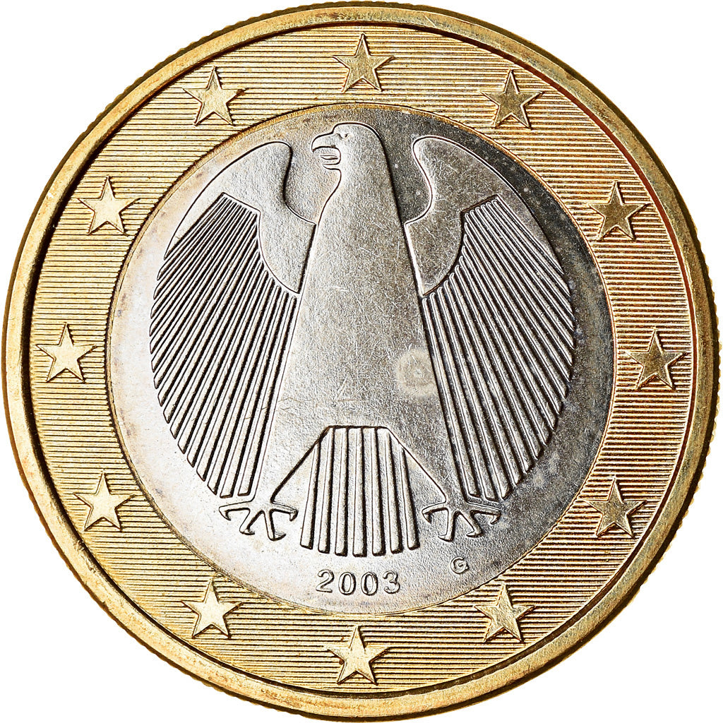 GERMANIA - REPUBBLICA FEDERALE, Euro, 2003, SPL, Bi-metallico, KM:213