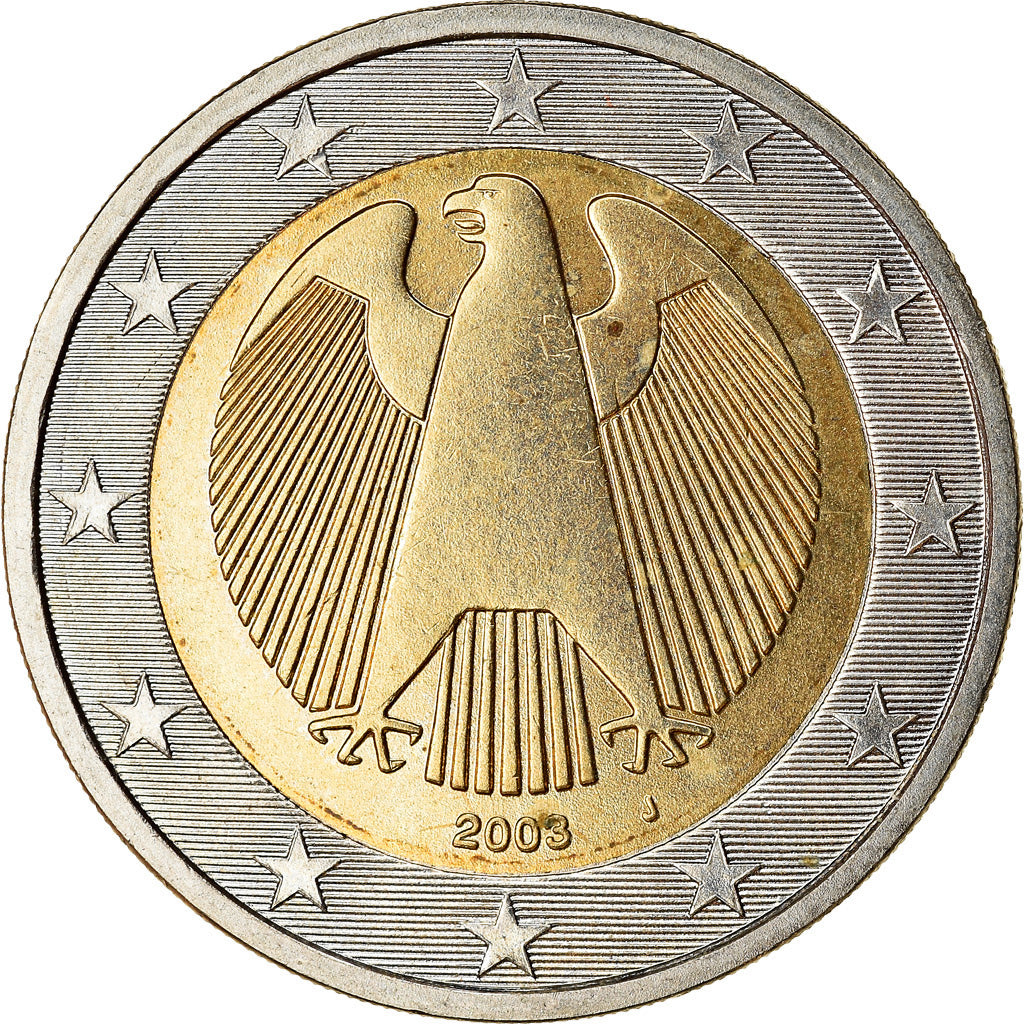 République fédérale allemande, 2 Euro, 2003, SPL, Bi-Metallic, KM:214
