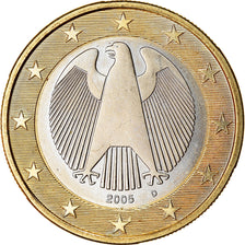GERMANY - FEDERAL REPUBLIC, Euro, 2005, MS(63), Bi-Metallic, KM:213