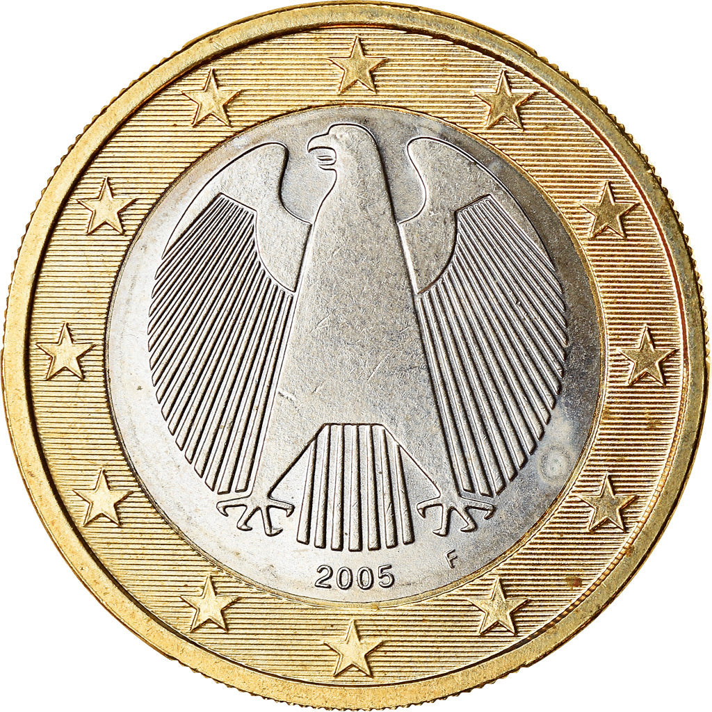 GERMANY - FEDERAL REPUBLIC, Euro, 2005, MS(63), Bi-Metallic, KM:213