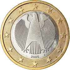 GERMANY - FEDERAL REPUBLIC, Euro, 2005, MS(63), Bi-Metallic, KM:213