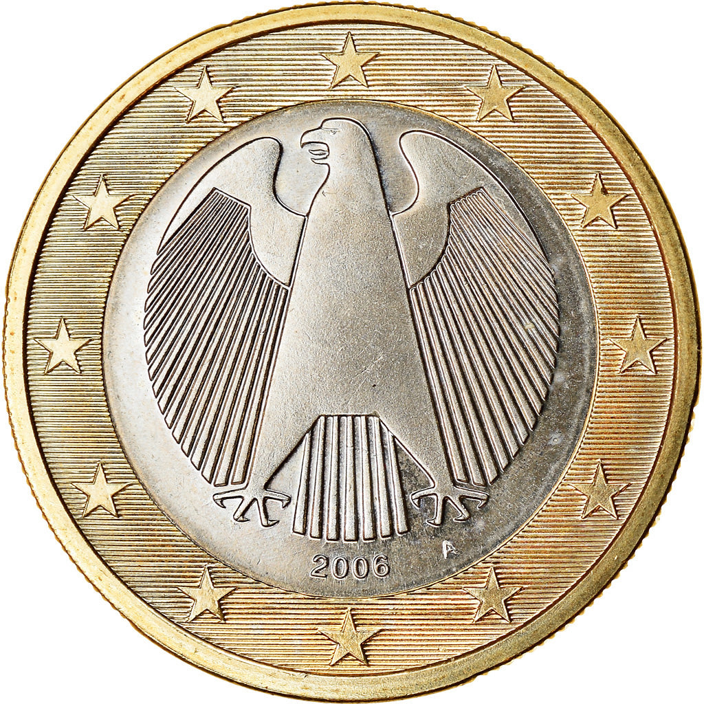 ALEMANHA - REPÚBLICA FEDERAL, Euro, 2006, MS(63), Bimetálico, KM:213