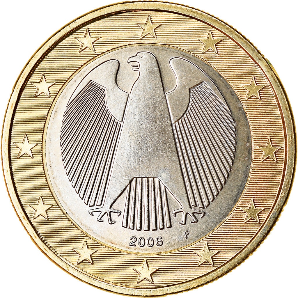 ALEMANHA - REPÚBLICA FEDERAL, Euro, 2006, MS(63), Bimetálico, KM:213