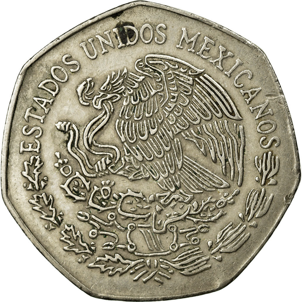 Moneda, México, 10 Pesos, 1976, Mexico City, MBC, Cobre - níquel, KM:477.1