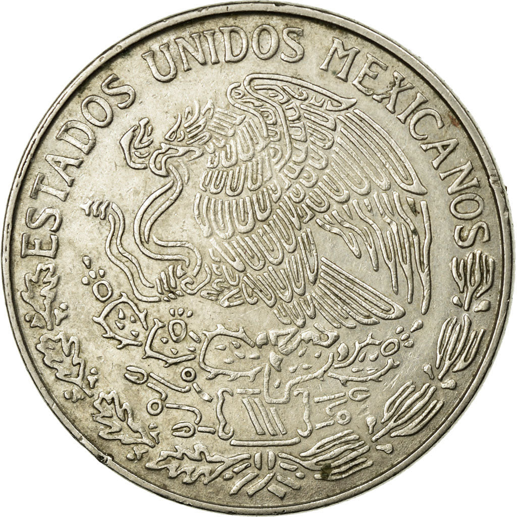 Moneda, México, Peso, 1980, Mexico City, MBC, Cobre - níquel, KM:460