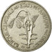 Moneda, Estados del África Occidental, 100 Francs, 1974, MBC+, Níquel, KM:4