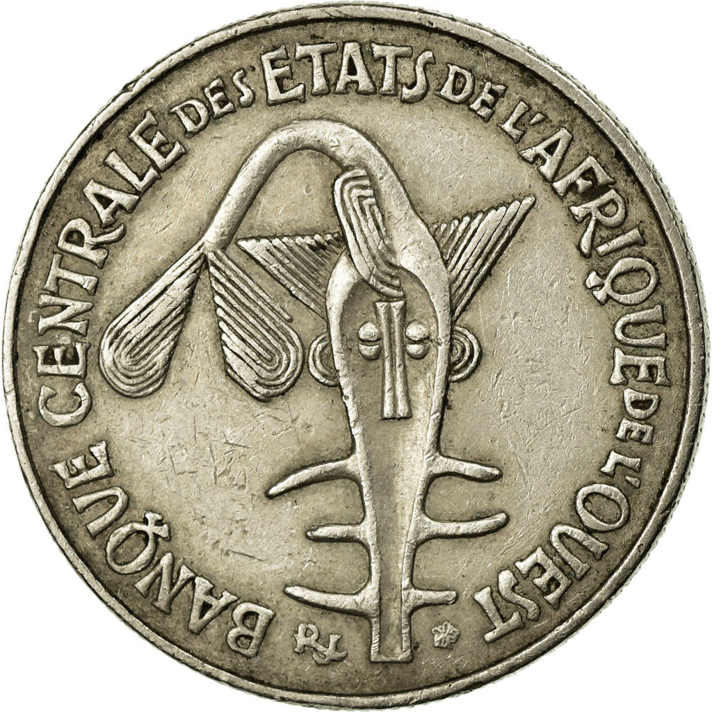 Moneta, Stati dell'Africa occidentale, 50 Francs, 1978, BB+, Rame-nichel, KM:6