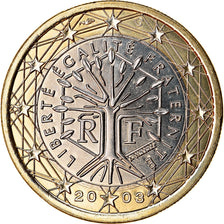 France, Euro, 2003, MS(65-70), Bi-Metallic, KM:1288