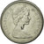 Moneda, Canadá, Elizabeth II, 25 Cents, 1969, Ottawa, MBC, Níquel, KM:62b