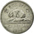 Moneda, Canadá, Elizabeth II, 5 Cents, 1964, Royal Canadian Mint, Ottawa, MBC
