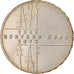 Coin, Switzerland, Gertrud Kurz, 20 Francs, 1992, AU(55-58), Silver
