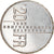 Coin, Switzerland, Gertrud Kurz, 20 Francs, 1992, MS(63), Silver