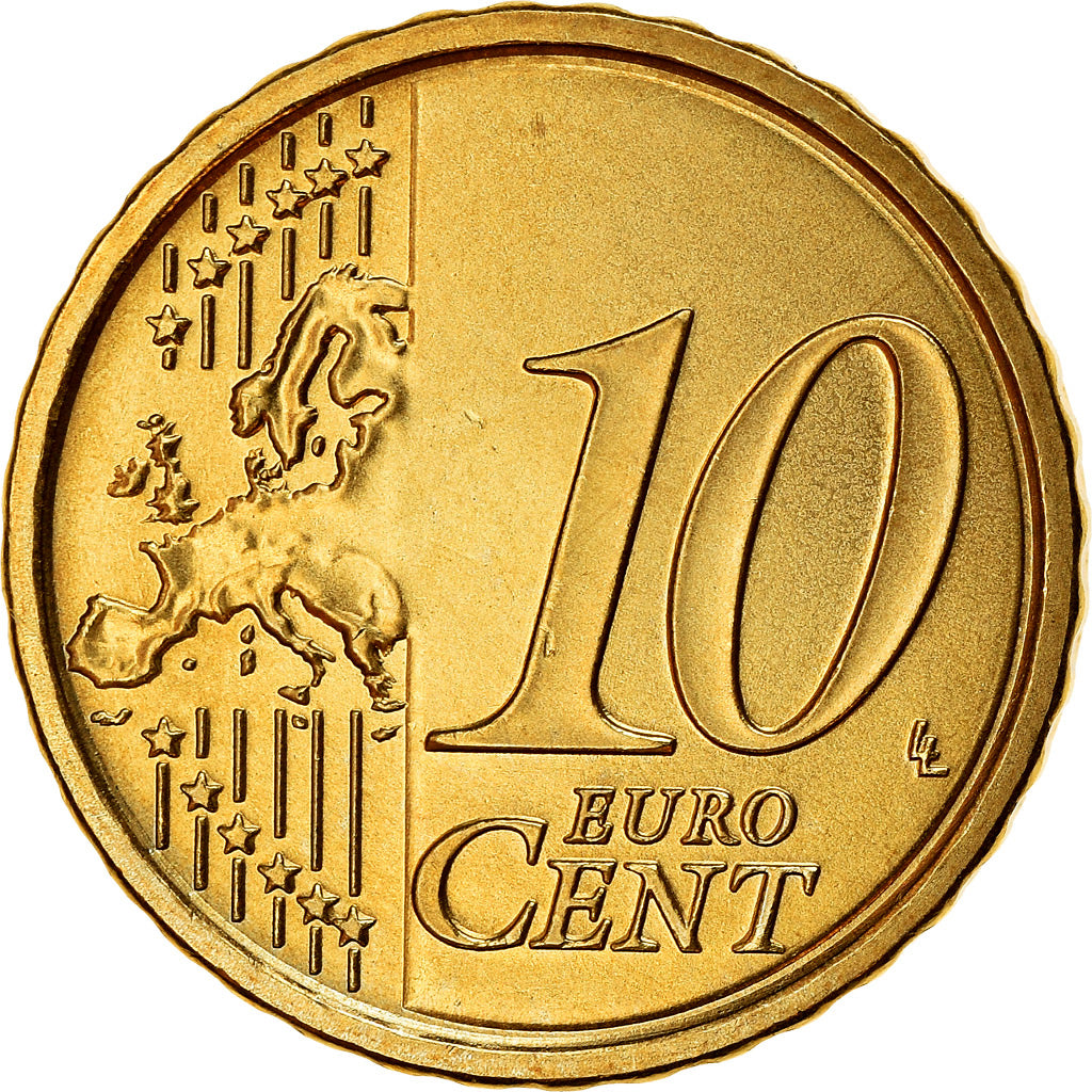 VATICAN CITY, 10 Euro Cent, 2015, MS(65-70), Brass