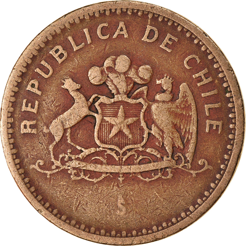 Coin, Chile, 100 Pesos, 1981, Santiago, EF(40-45), Aluminum-Bronze, KM:226.1