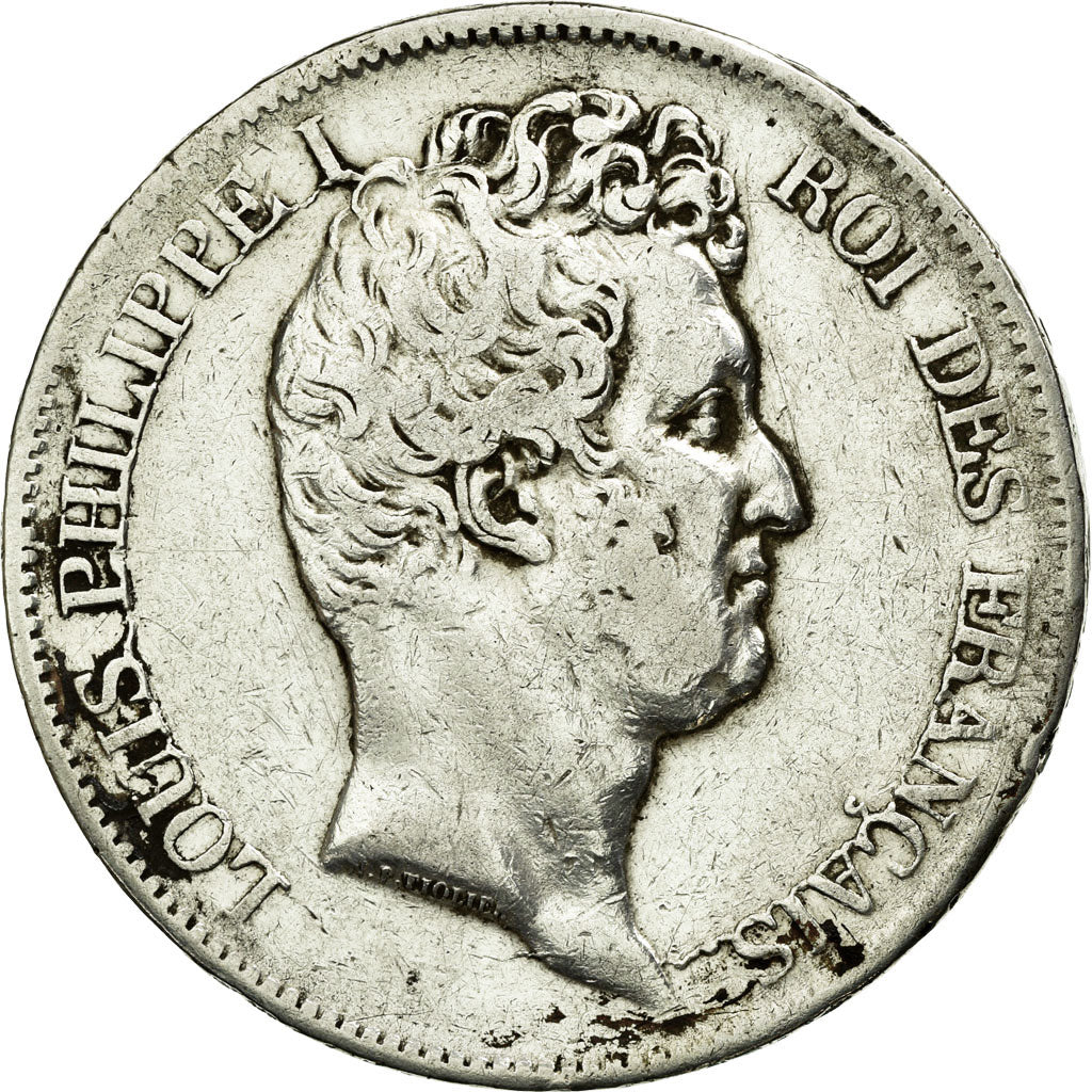 Coin, France, Louis-Philippe, 5 Francs, 1831, Limoges, VF(20-25), Silver
