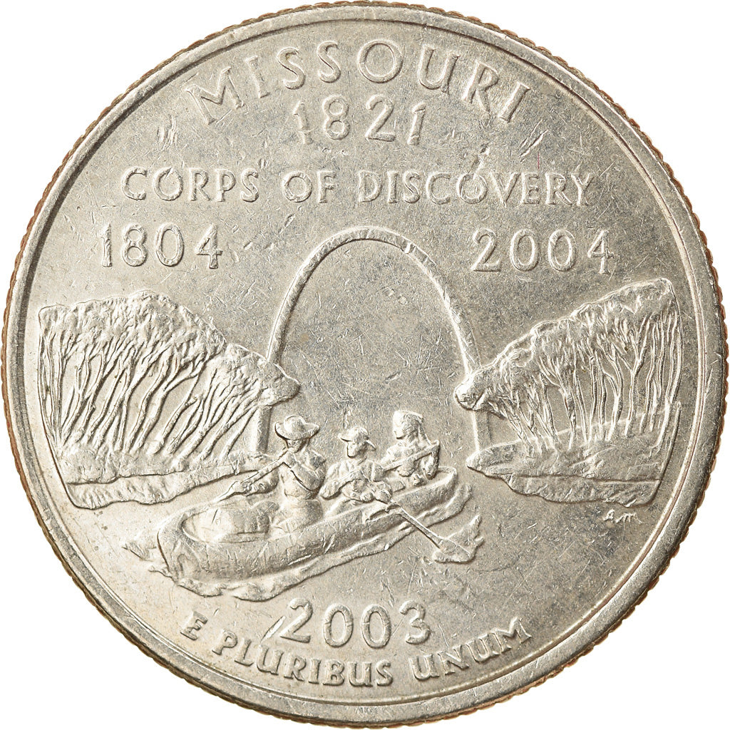 Coin, United States, Missouri, Quarter, 2003, U.S. Mint, Denver, EF(40-45)