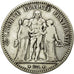 Monnaie, France, Hercule, 5 Francs, 1878, Bordeaux, TB+, Argent, KM:820.2