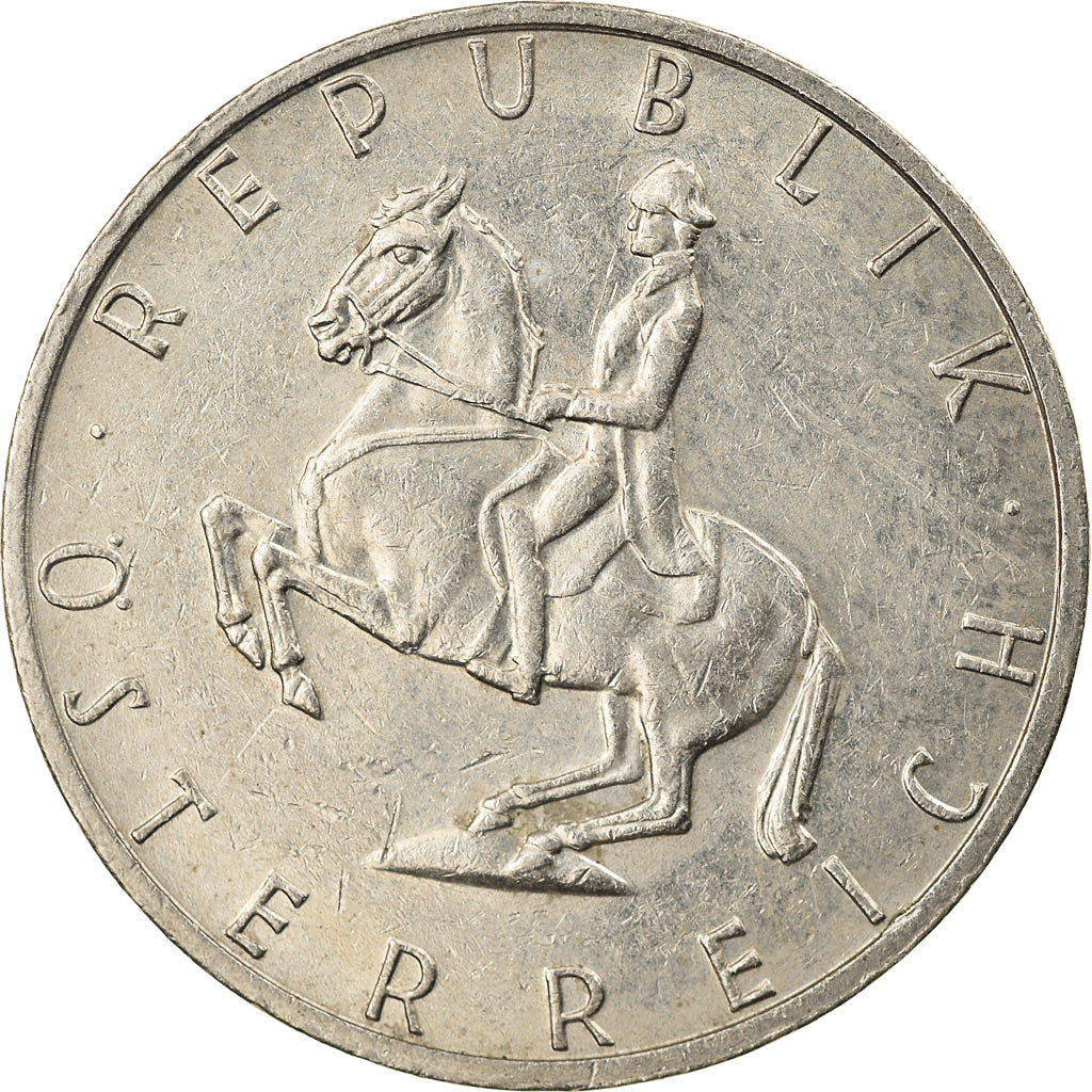 Moneta, Austria, 5 Schilling, 1985, EF(40-45), Miedź-Nikiel, KM:2889a