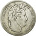 Coin, France, Louis-Philippe, 5 Francs, 1841, Lille, VF(30-35), Silver