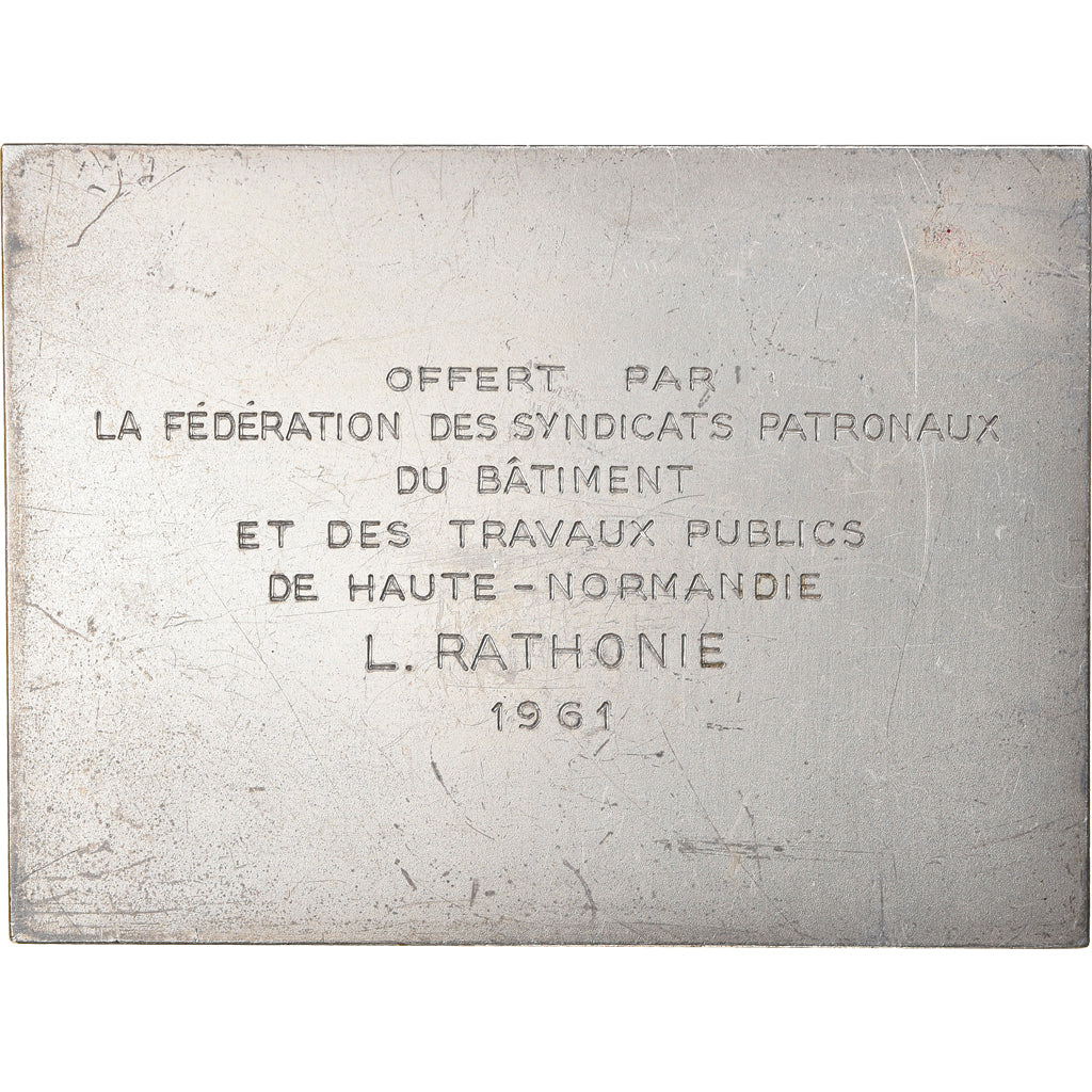 France, Médaille, Syndicats du Bâtiment et des Travaux Publics de