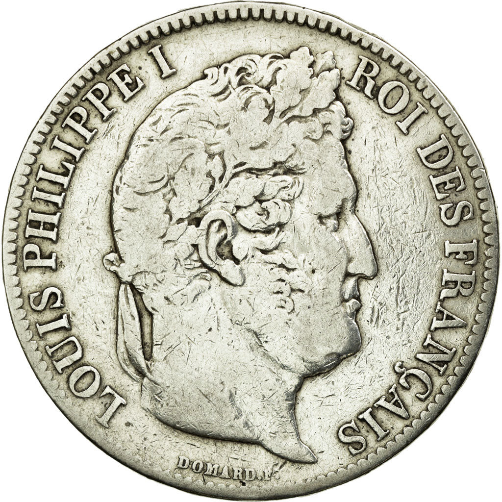Coin, France, Louis-Philippe, 5 Francs, 1831, Paris, VF(20-25), Silver