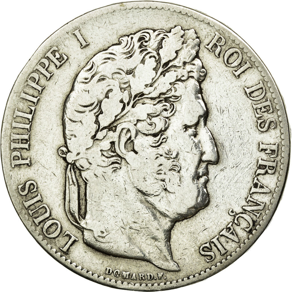 Coin, France, Louis-Philippe, 5 Francs, 1846, Lille, VF(30-35), Silver